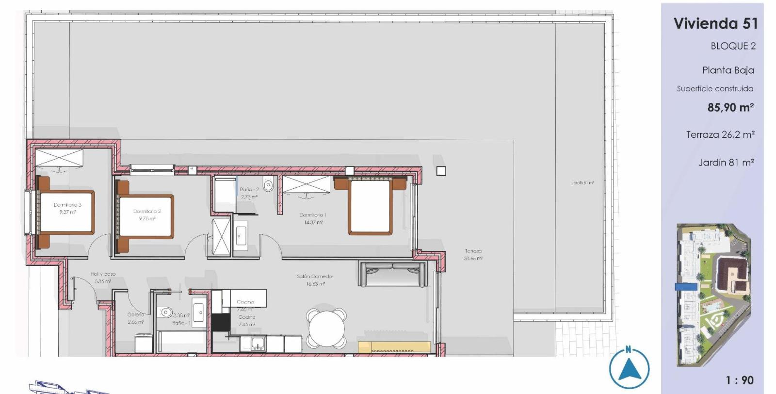 Apartamento en Venta en Guardamar del Segura