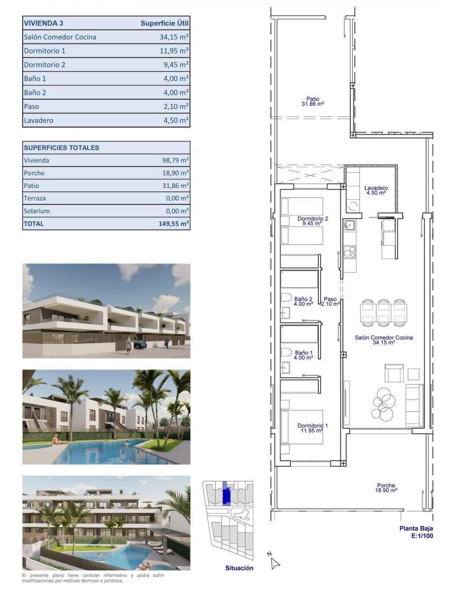 Apartamento en Venta en Pilar de la Horadada