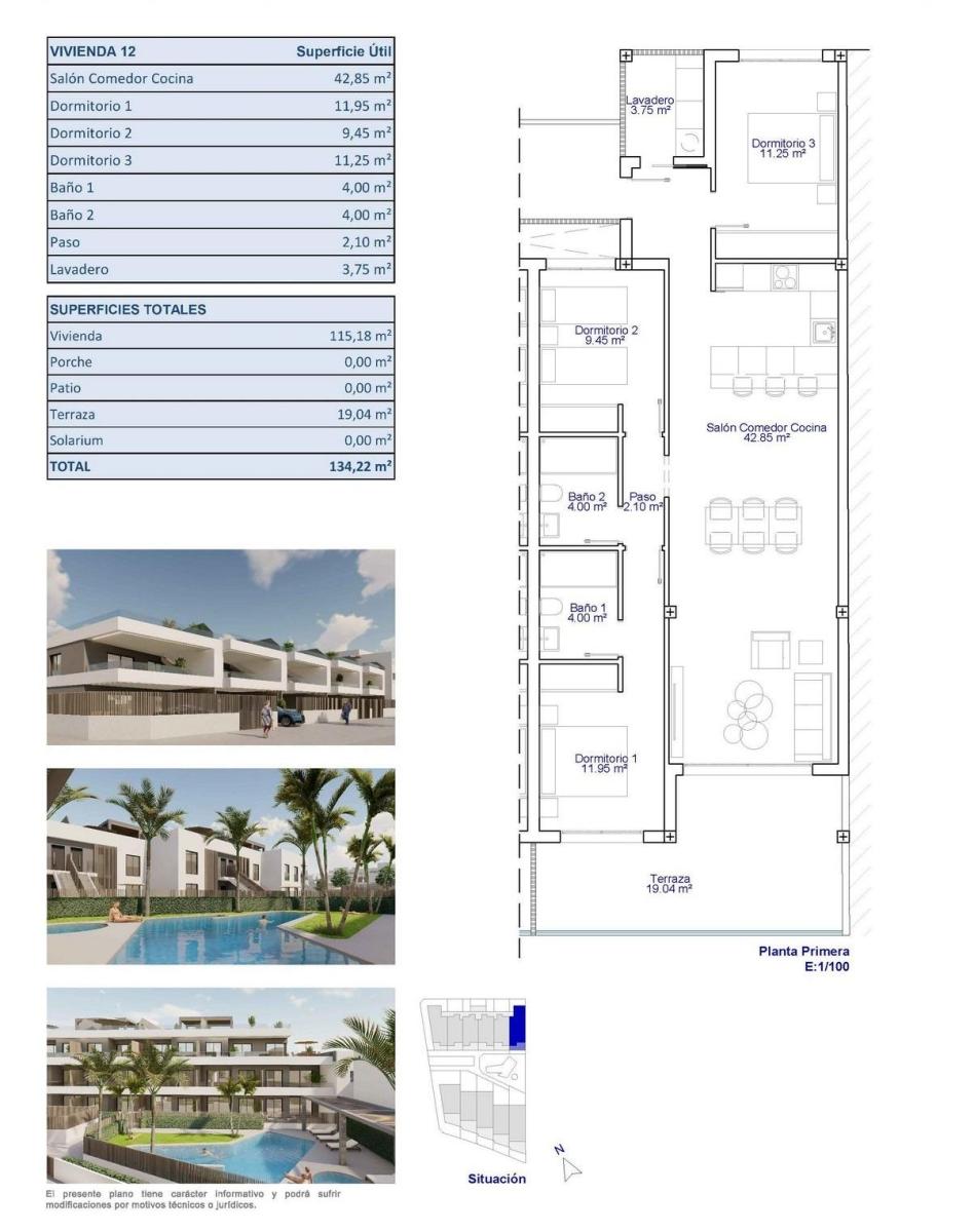 Apartamento en Venta en Pilar de la Horadada