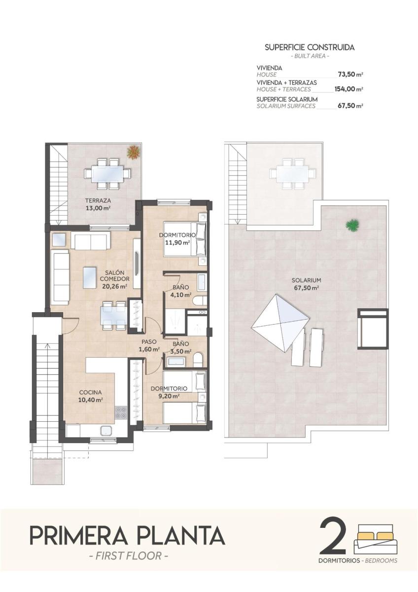 Penthouse for Sale in San Miguel de Salinas