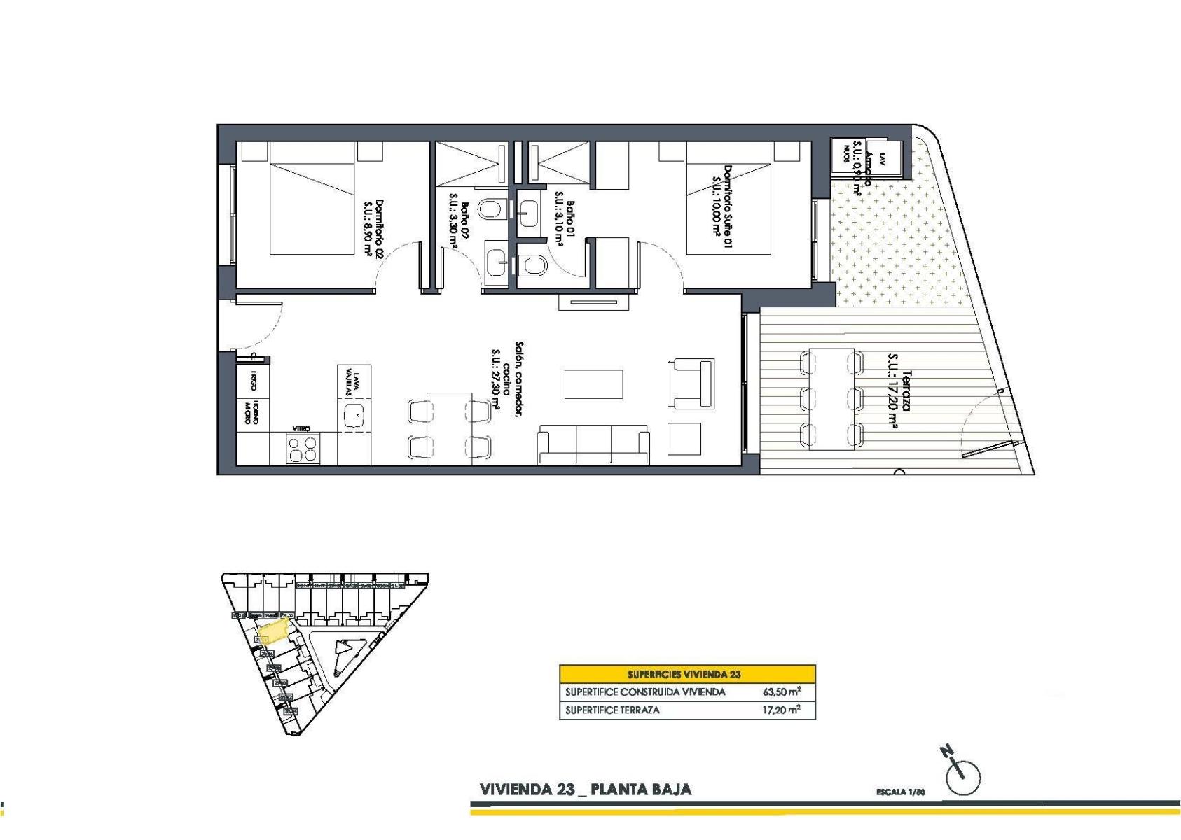 Apartamento en Venta en San Fulgencio