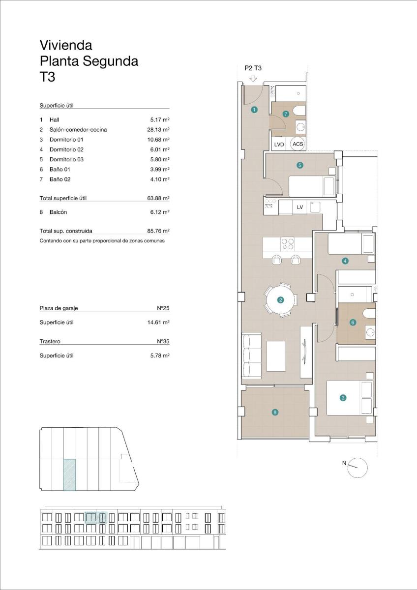 Penthouse for Sale in Jacarilla