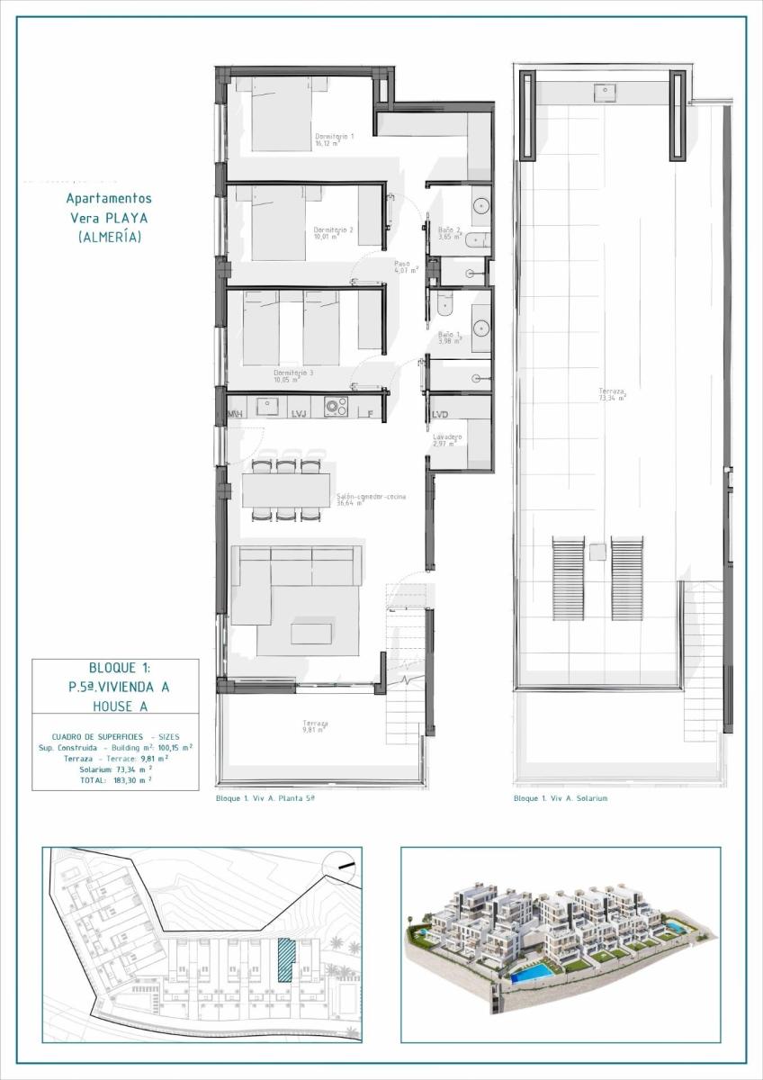 Penthouse for Sale in Vera