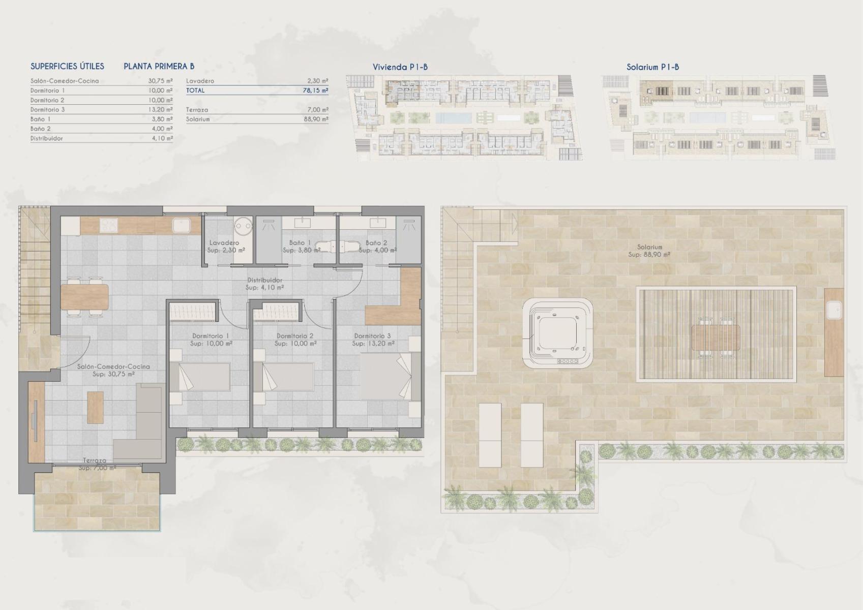 Penthouse for Sale in Torre-Pacheco
