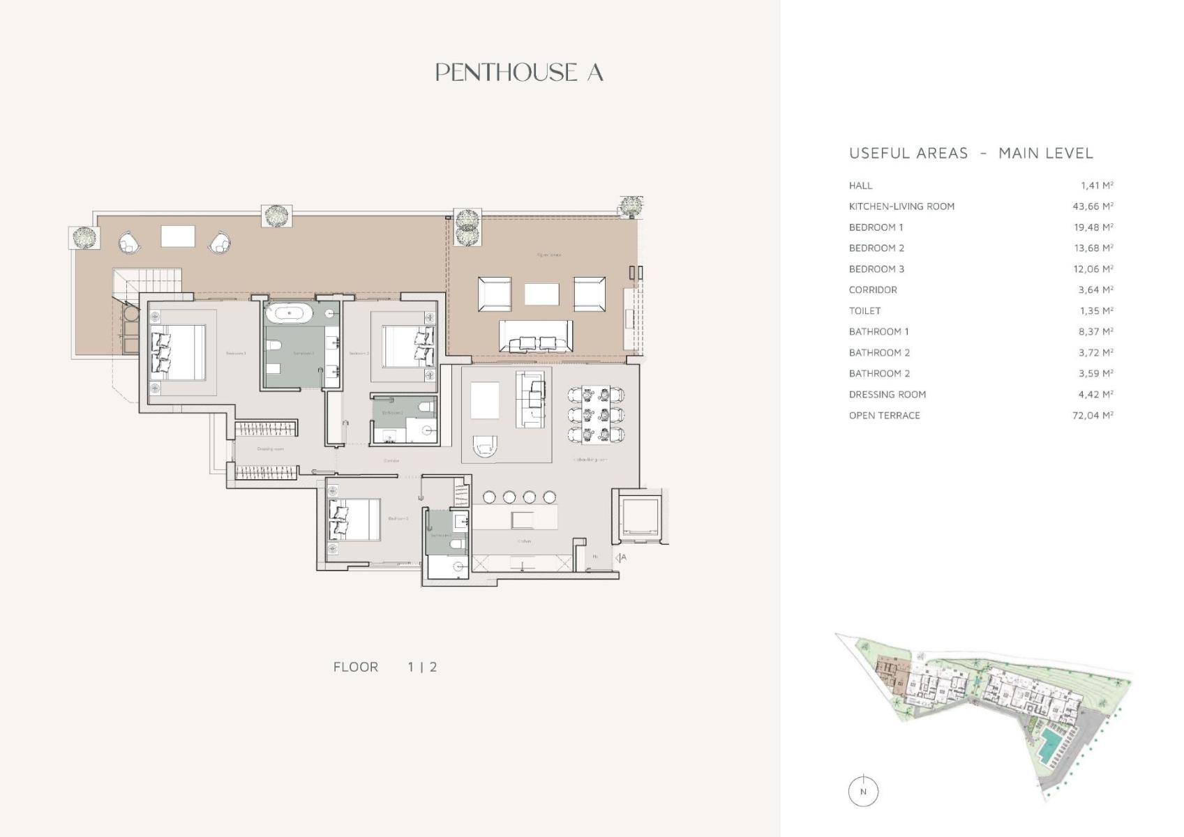 Penthouse for Sale in Marbella
