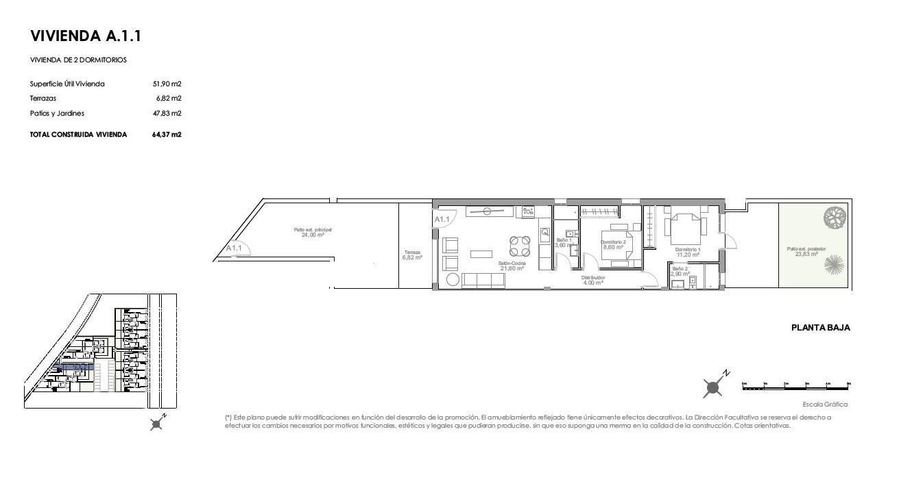 Apartamento en Venta en Mazarrón
