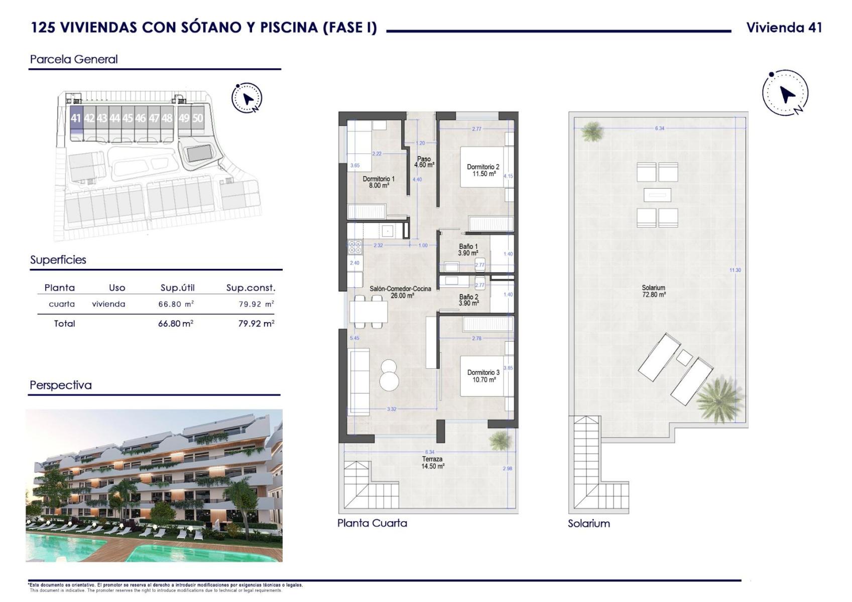 Penthouse for Sale in San Javier