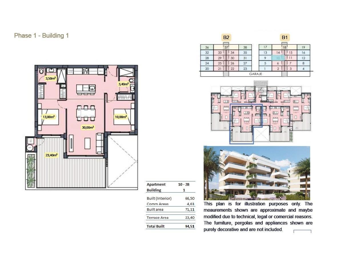 Apartment for Sale in Torre-Pacheco