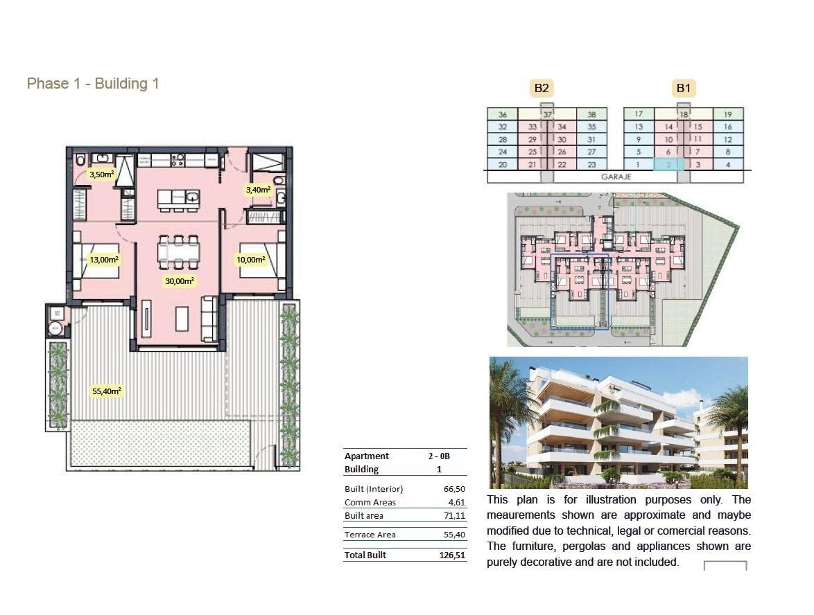 Apartment for Sale in Torre-Pacheco