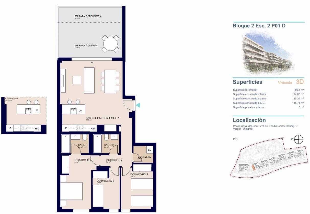 Apartamento en Venta en Dénia