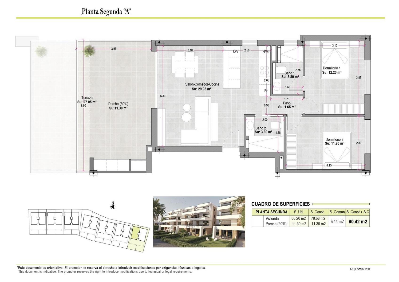 Apartment for Sale in Alhama de Murcia