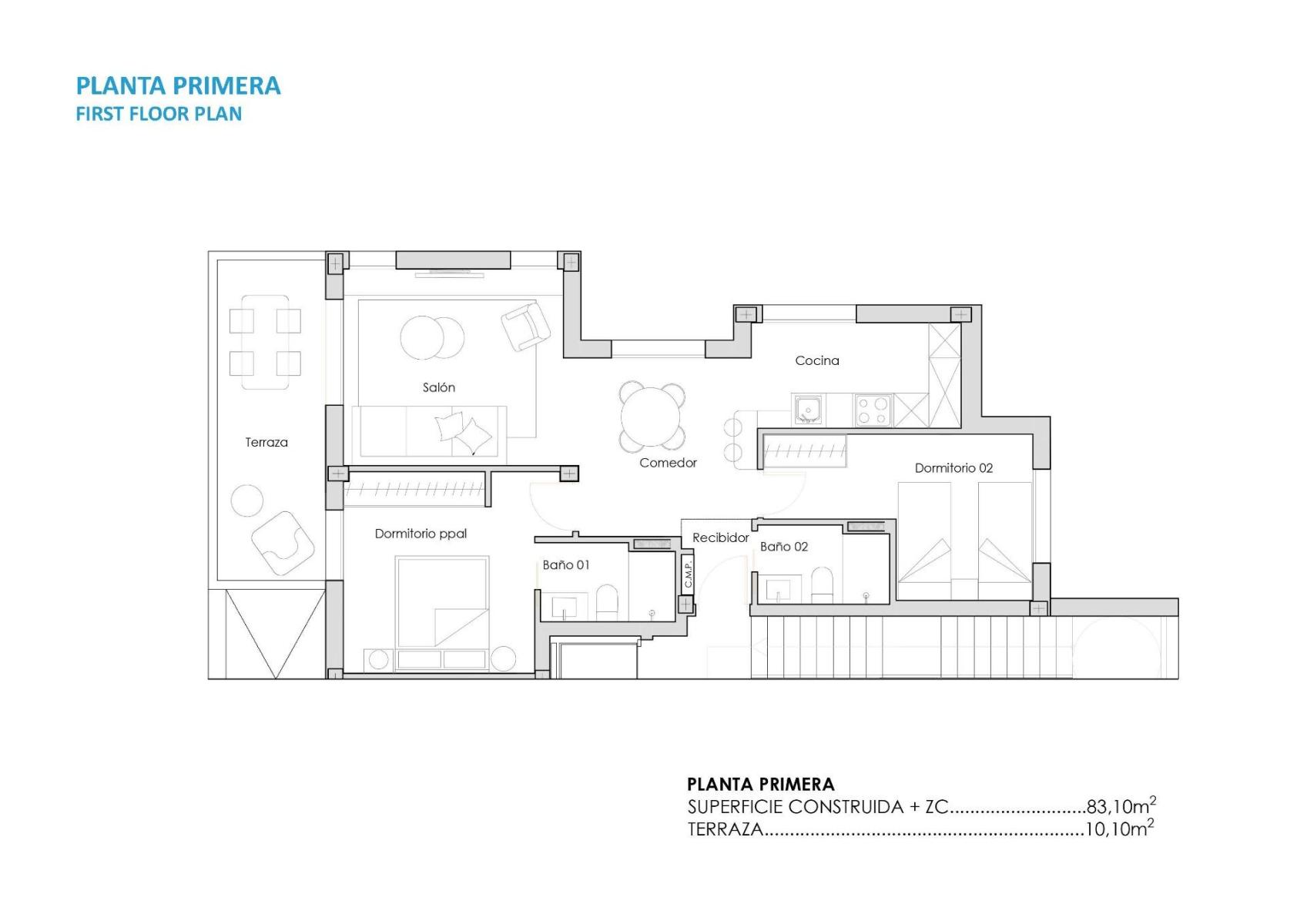 Apartment for Sale in Torre-Pacheco
