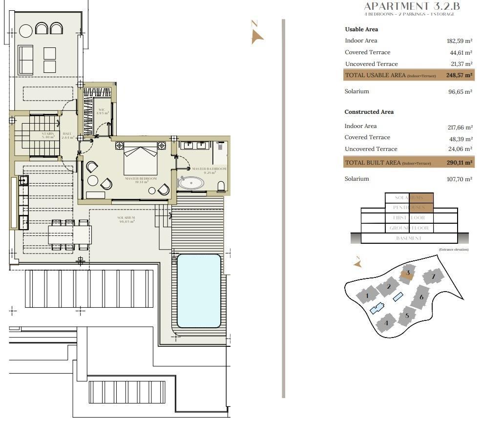 Penthouse for Sale in Estepona