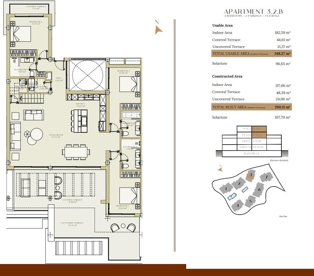 Penthouse for Sale in Estepona