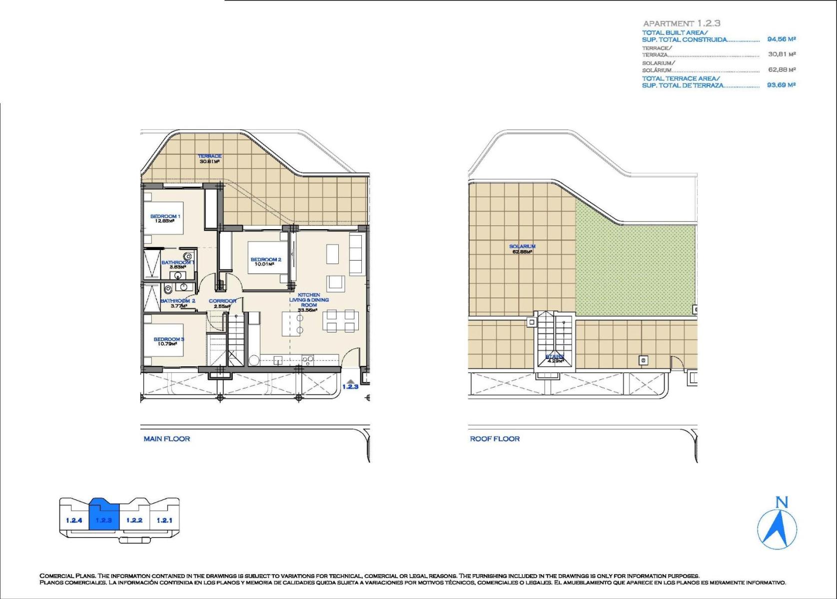 Penthouse for Sale in Los Alcázares