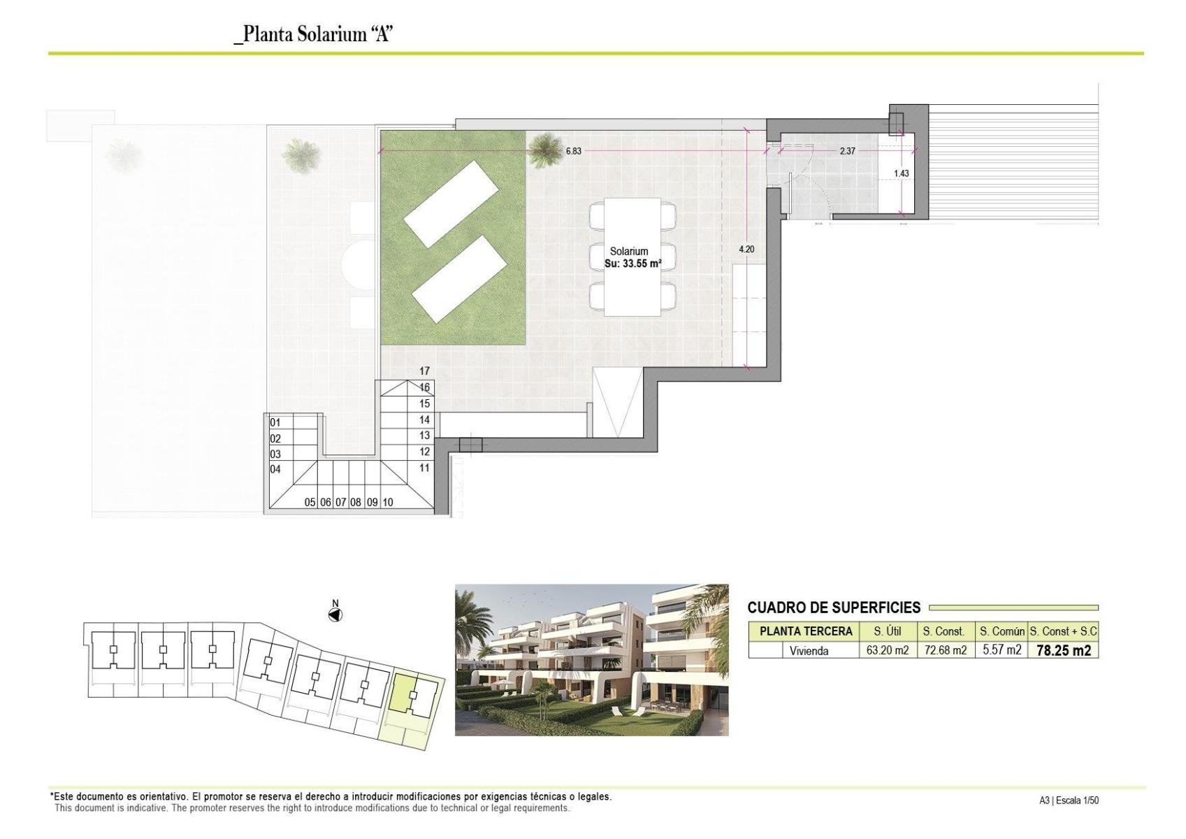Penthouse for Sale in Alhama de Murcia