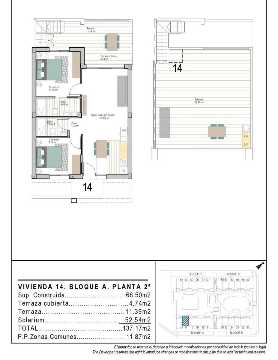 Penthouse for Sale in Torre-Pacheco