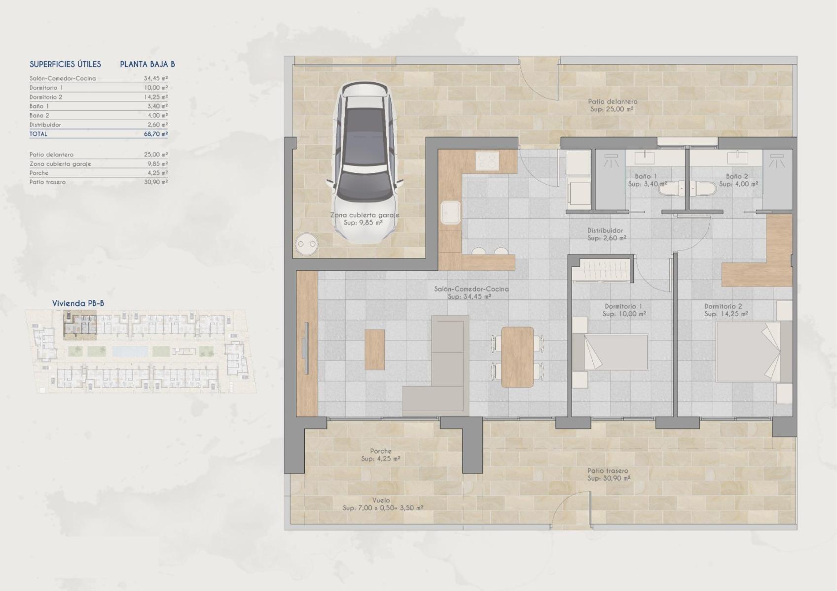 Apartment for Sale in Torre-Pacheco