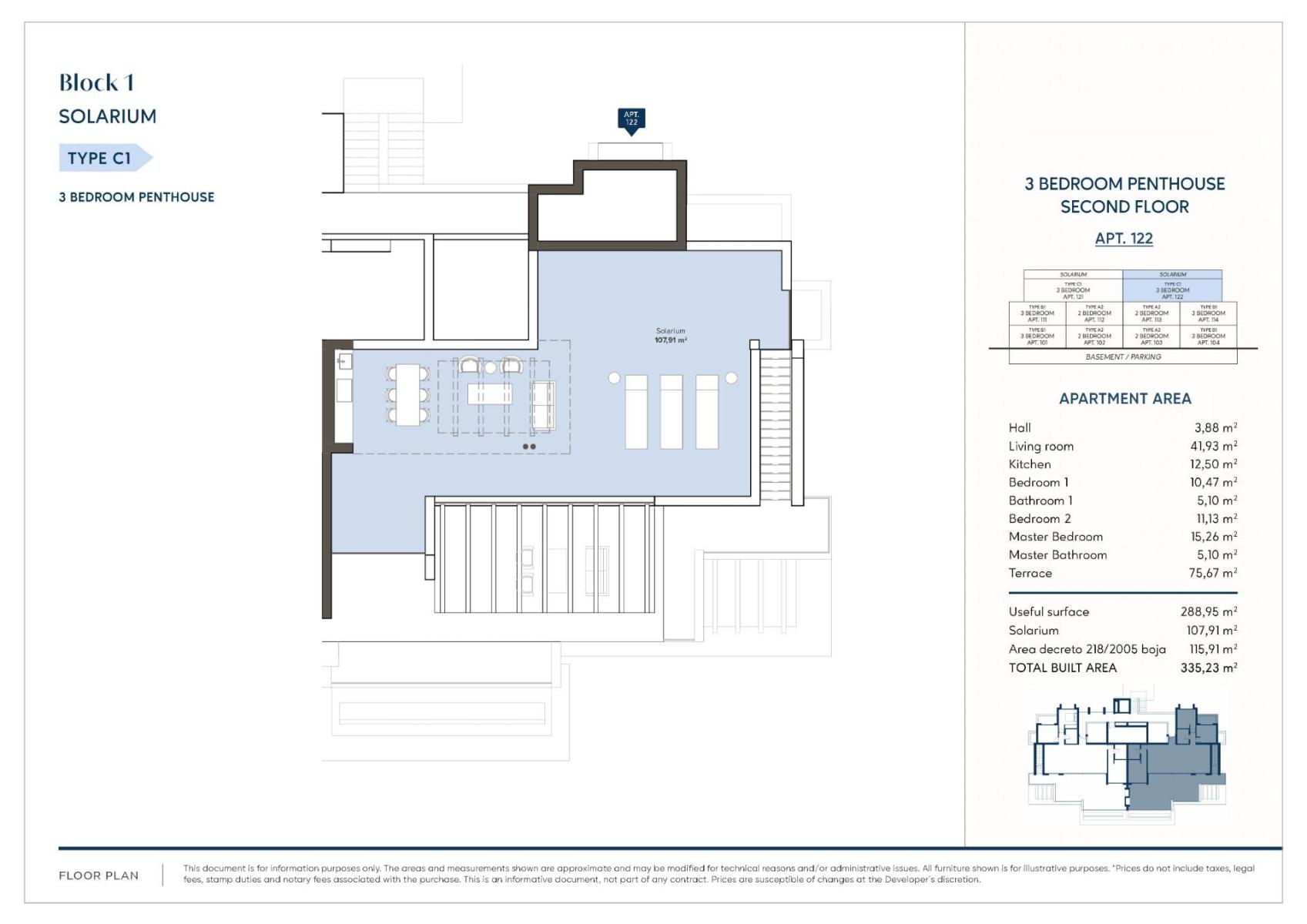 Penthouse for Sale in Estepona