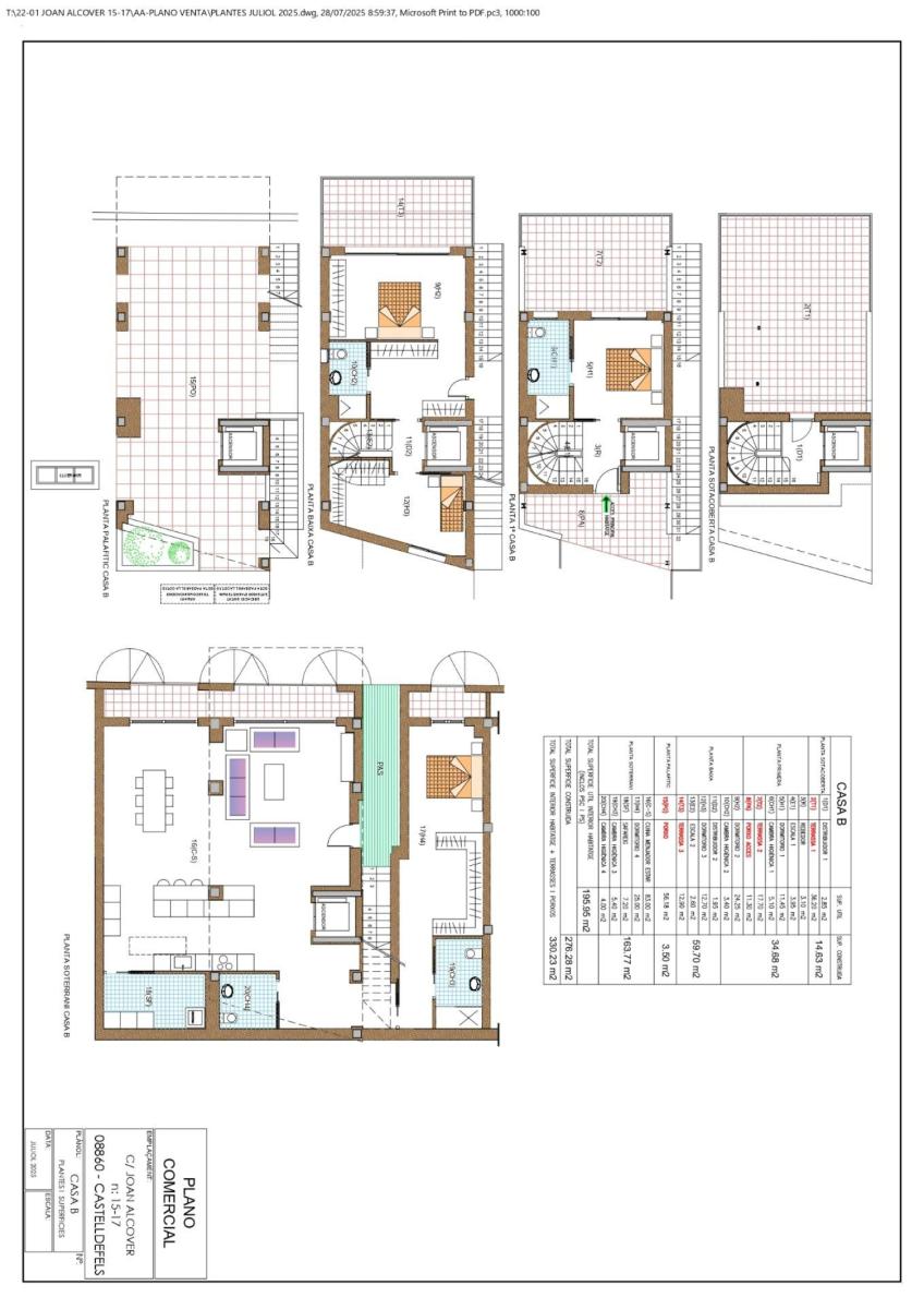 Casa en Venta en Castelldefels