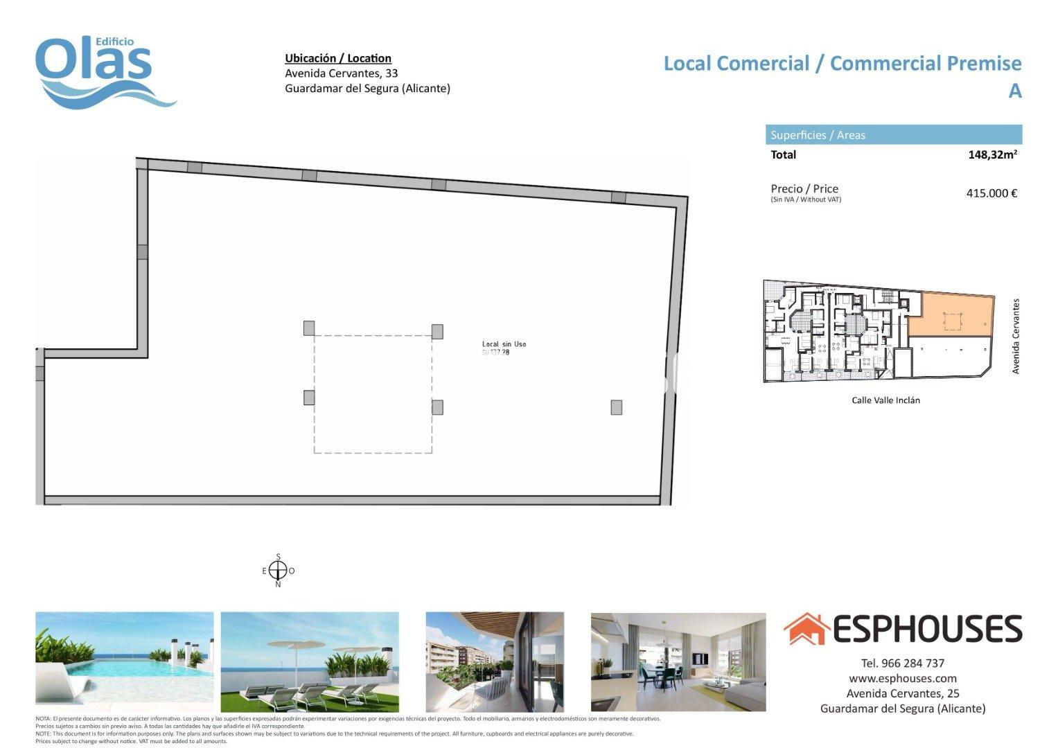 Premise for Sale in Guardamar del Segura