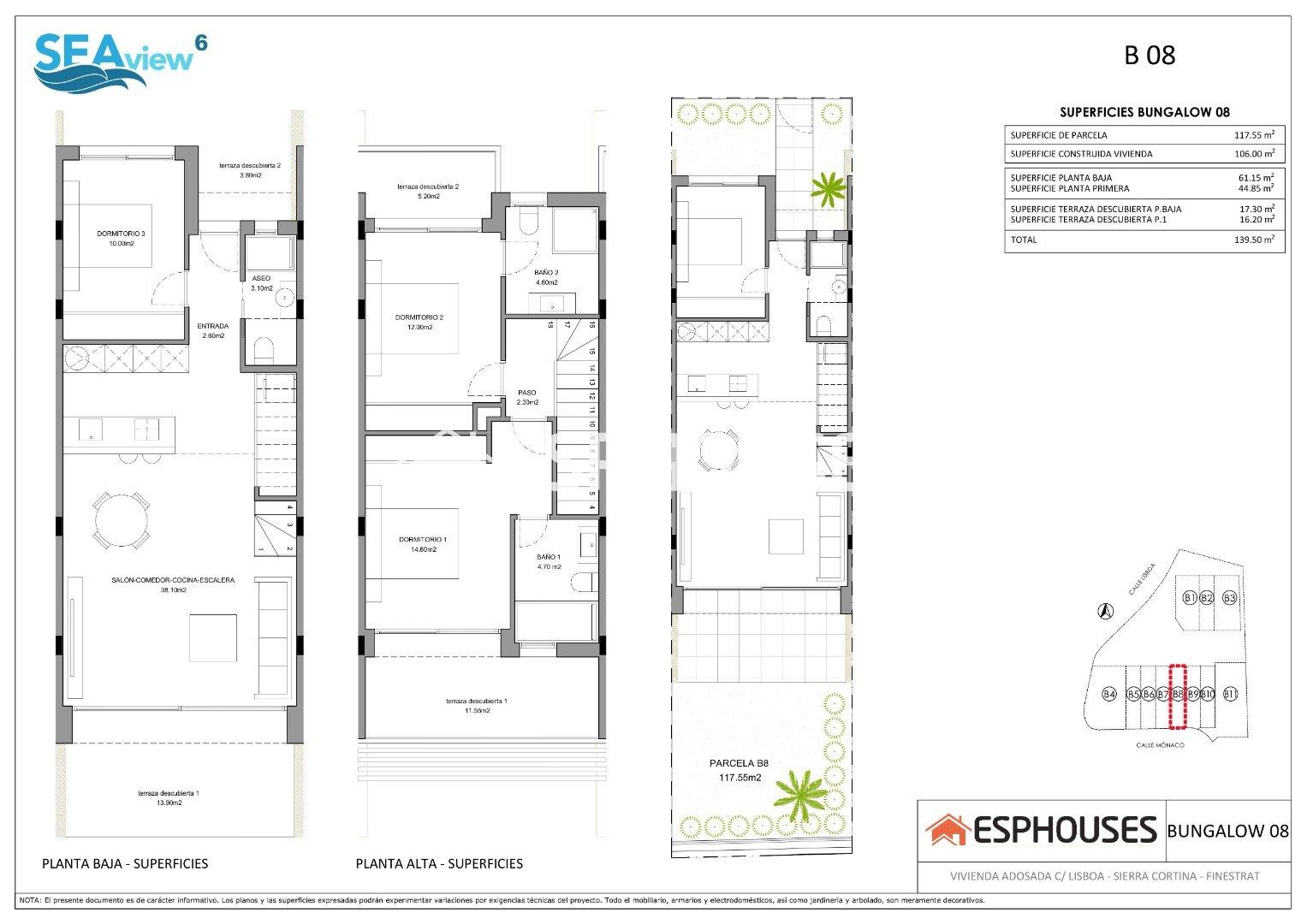 Bungalow en Venta en Finestrat