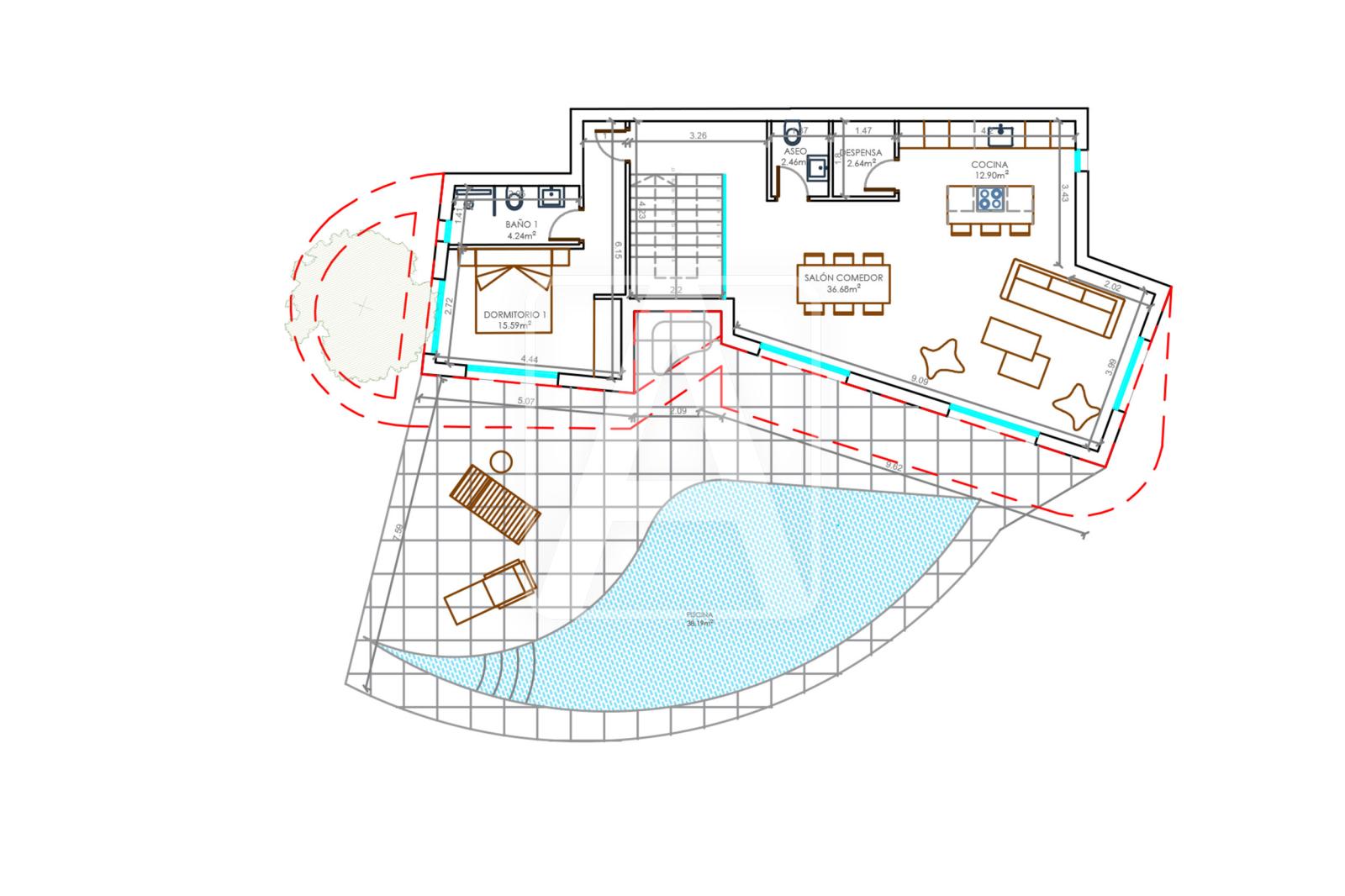 Villa en Venta en Jávea