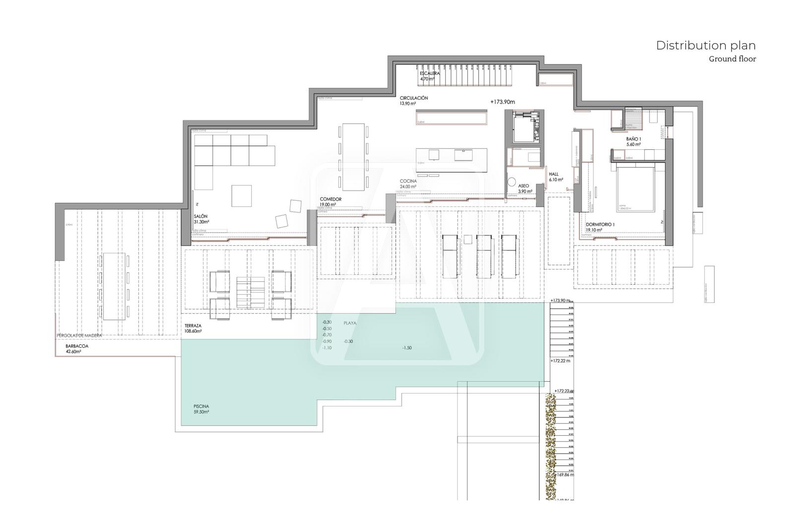Villa en Venta en Benissa
