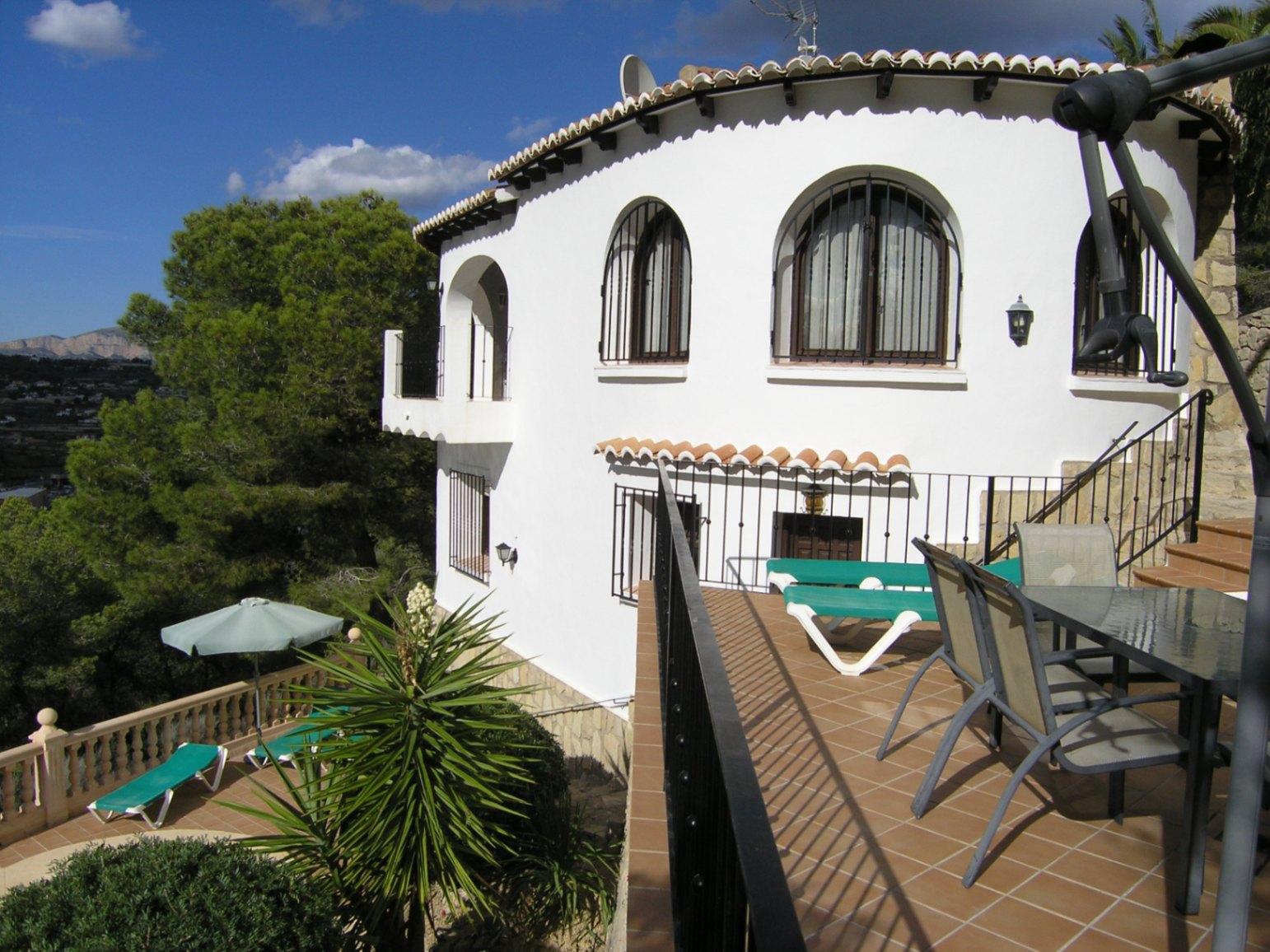 Villa for Rent in Moraira