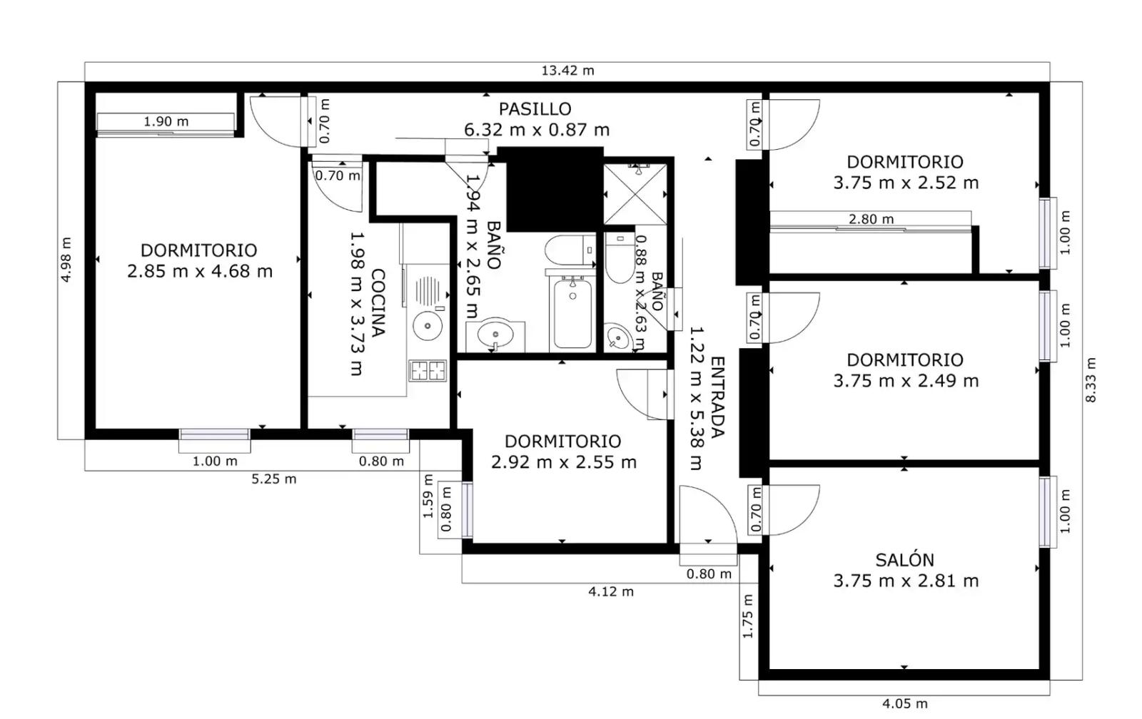 Flat for Sale in Madrid