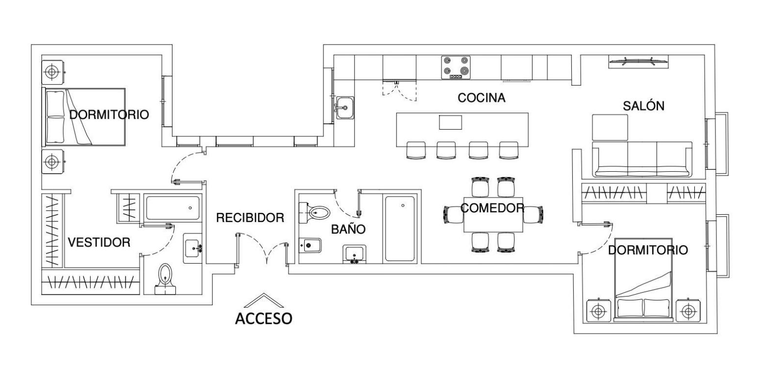 Flat for Sale in Madrid
