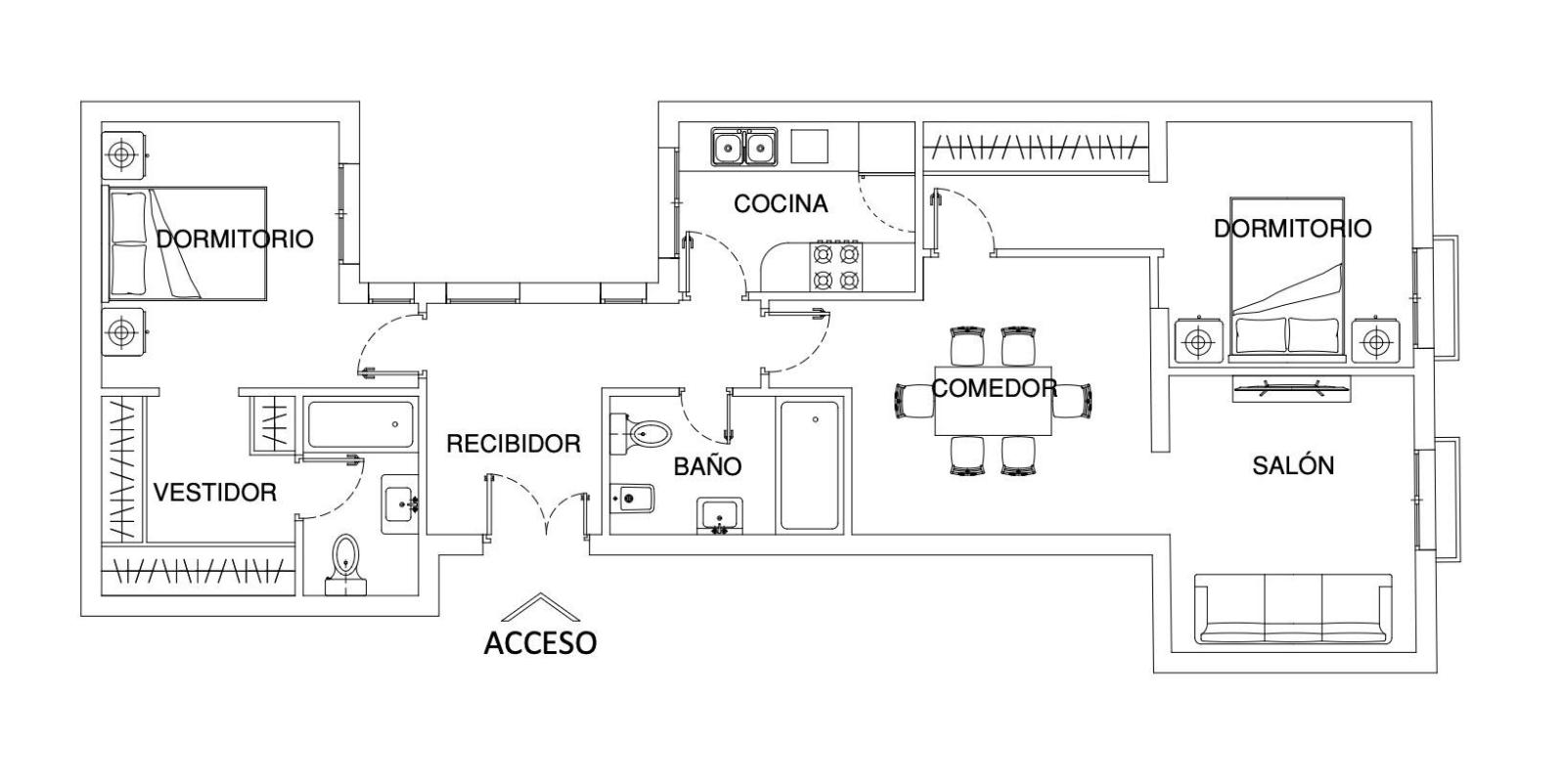 Flat for Sale in Madrid