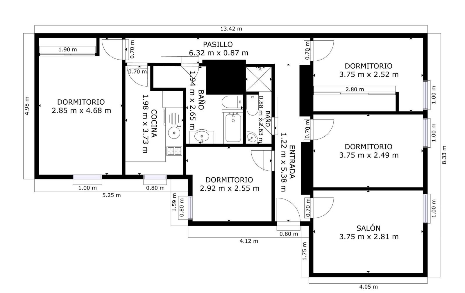Flat for Sale in Madrid