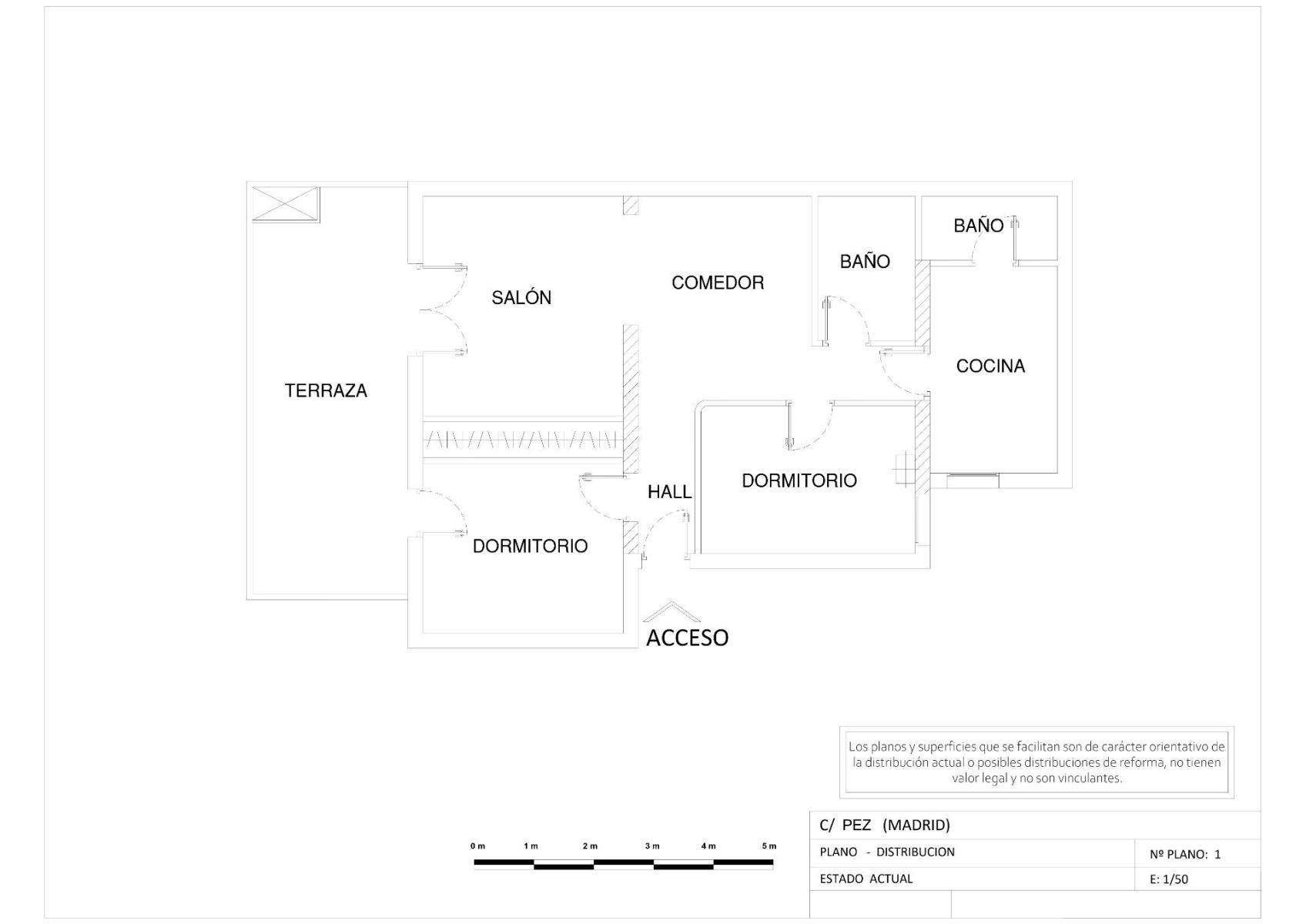 Penthouse for Rent in Madrid