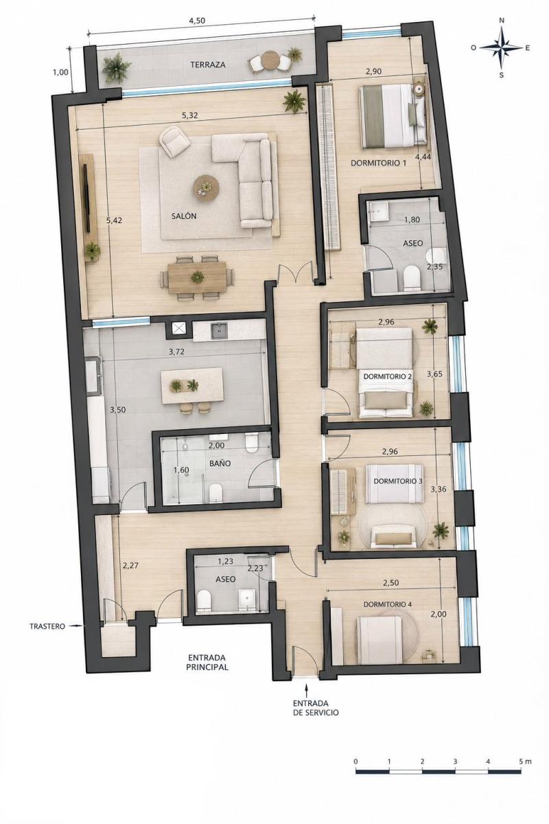Flat for Sale in Madrid