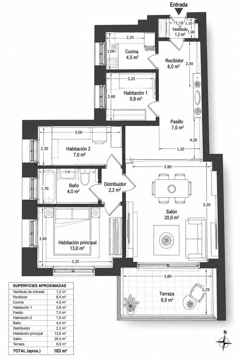 Piso en Venta en Madrid