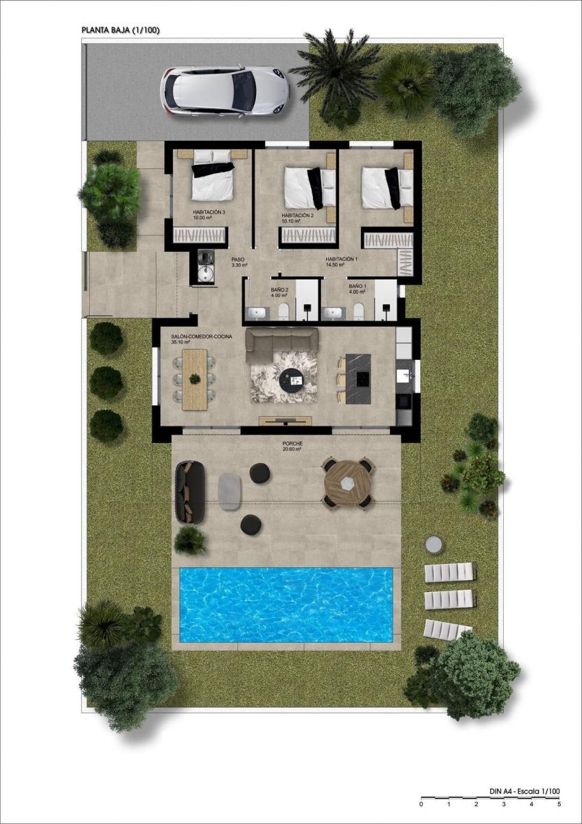 Villa for Sale in Hondón de las Nieves