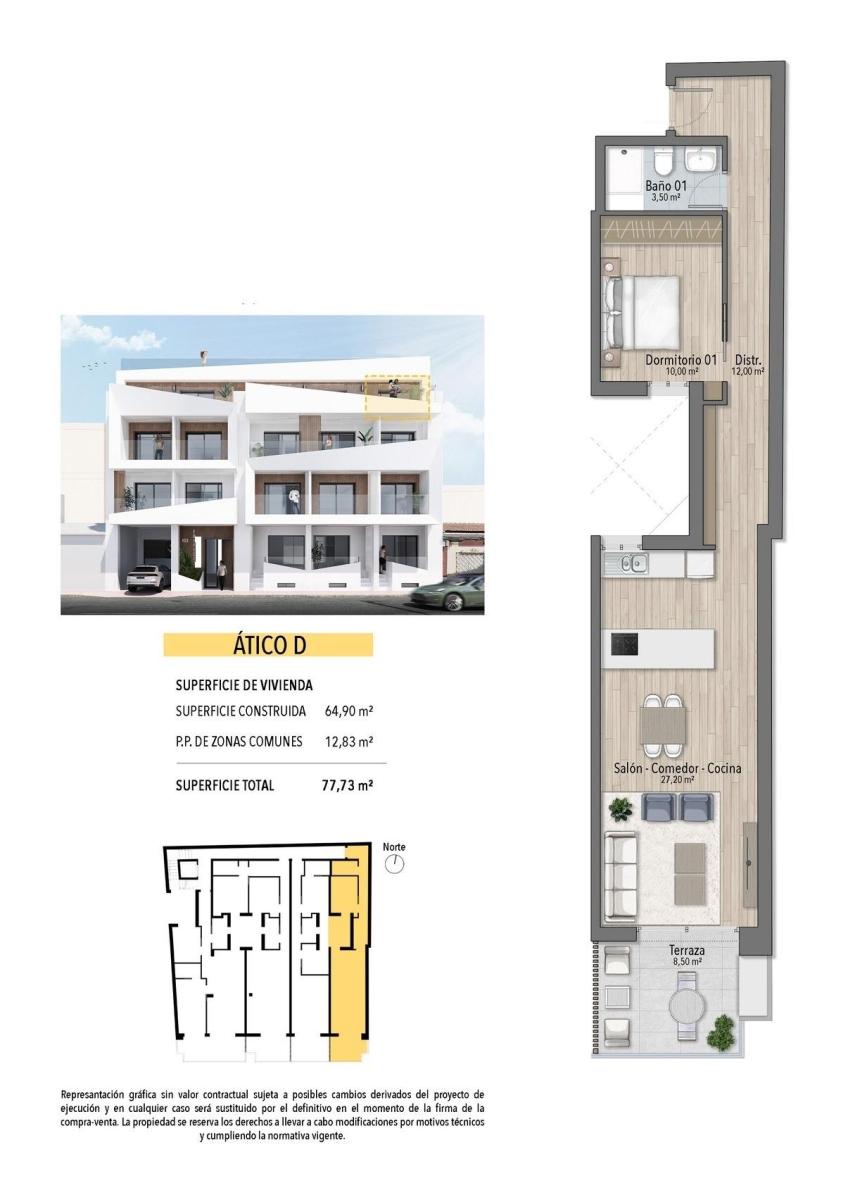 Penthouse for Sale in Torrevieja