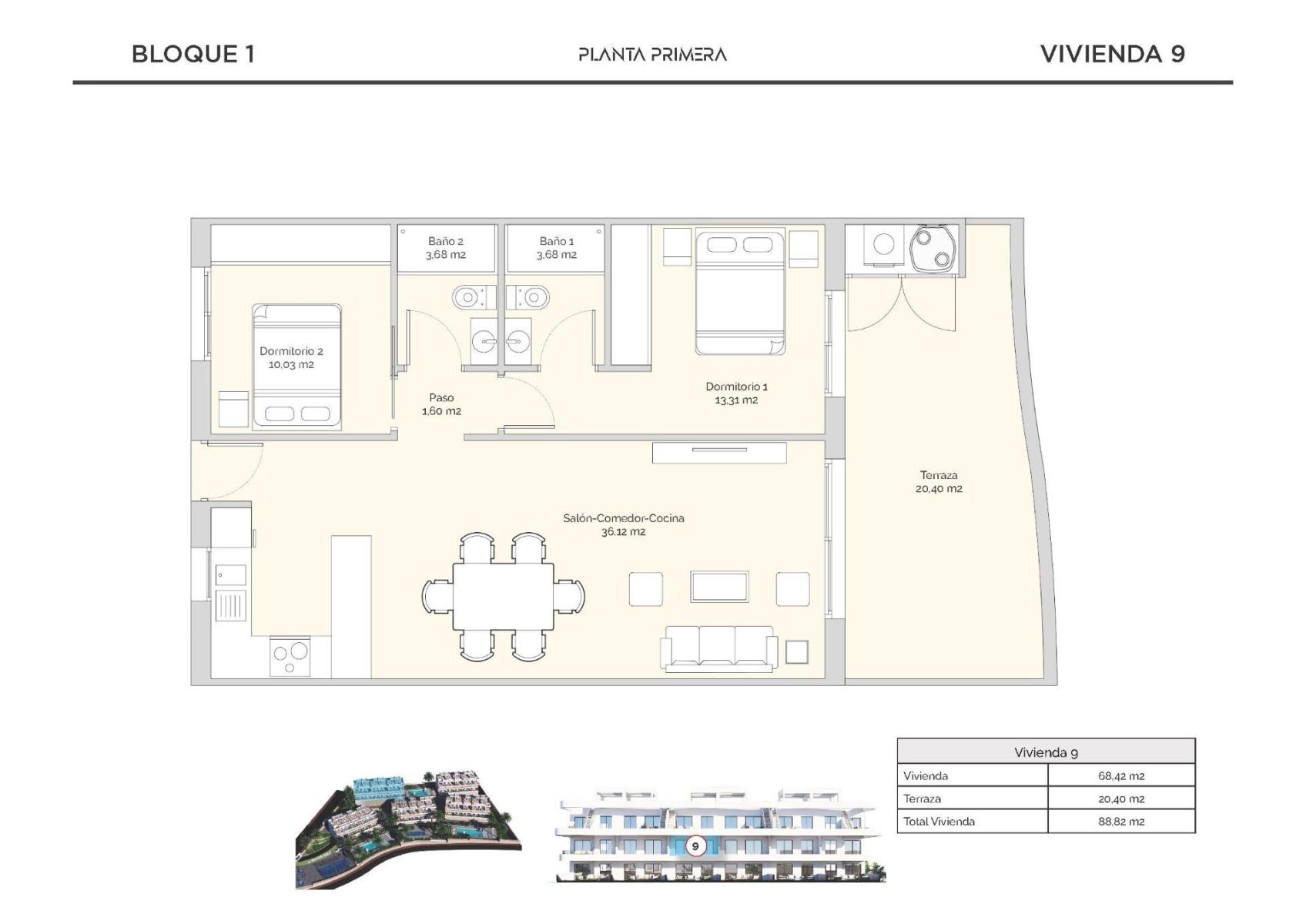 Apartamento en Venta en Finestrat