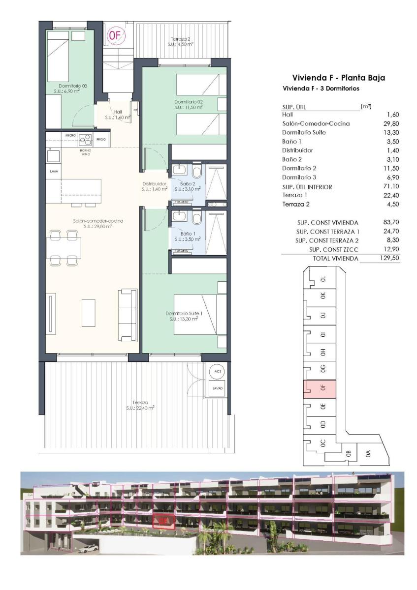 Apartment for Sale in Benijófar