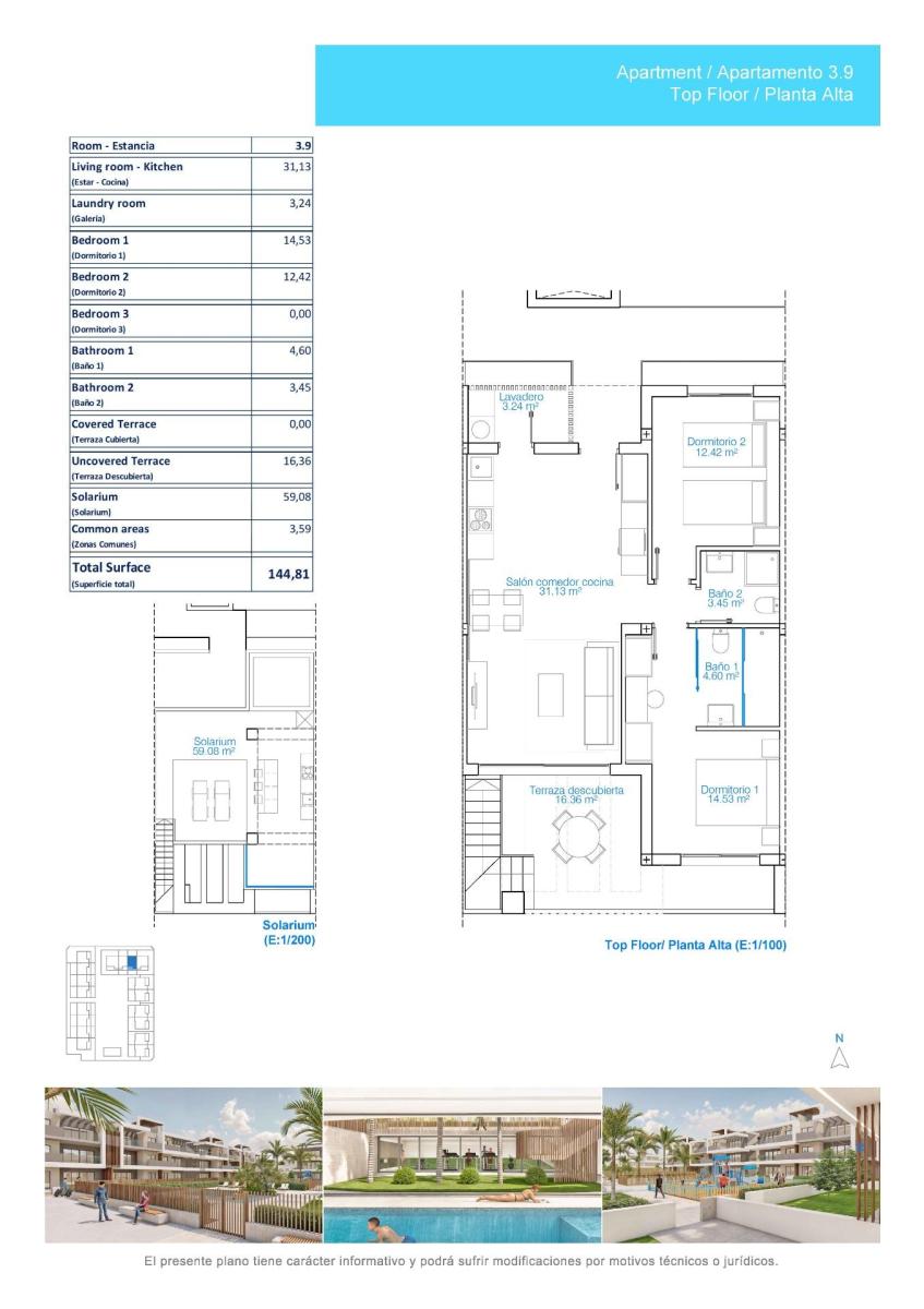 Penthouse for Sale in Pilar de la Horadada