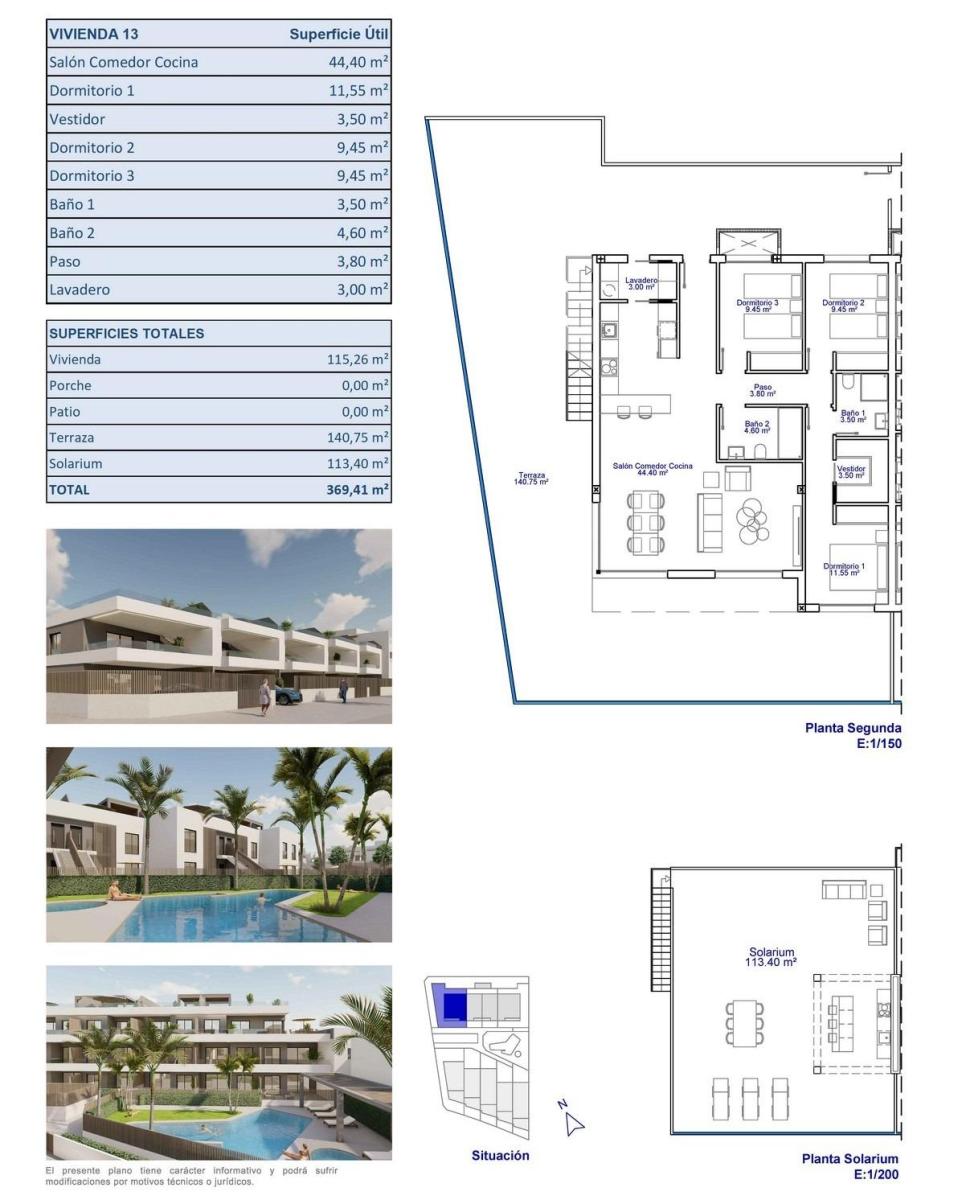 Penthouse for Sale in Pilar de la Horadada