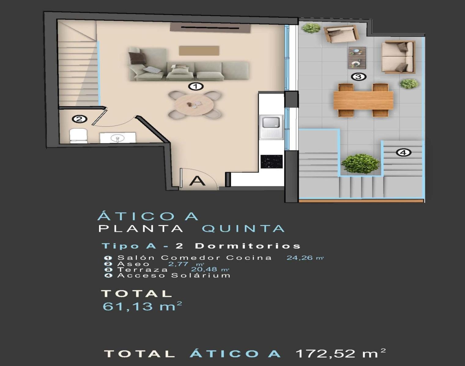 Penthouse for Sale in Torrevieja