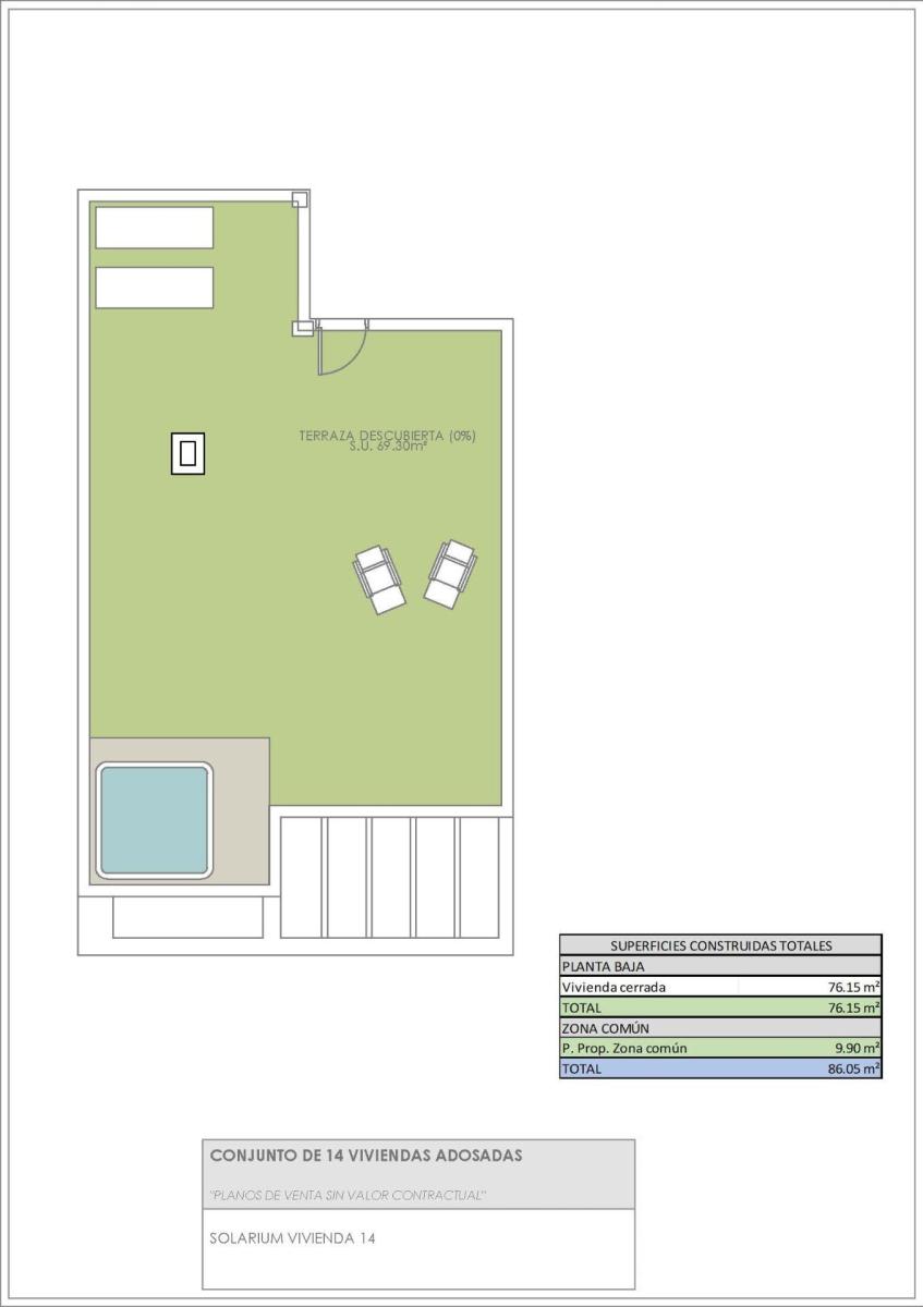 Bungalow en Venta en Rojales