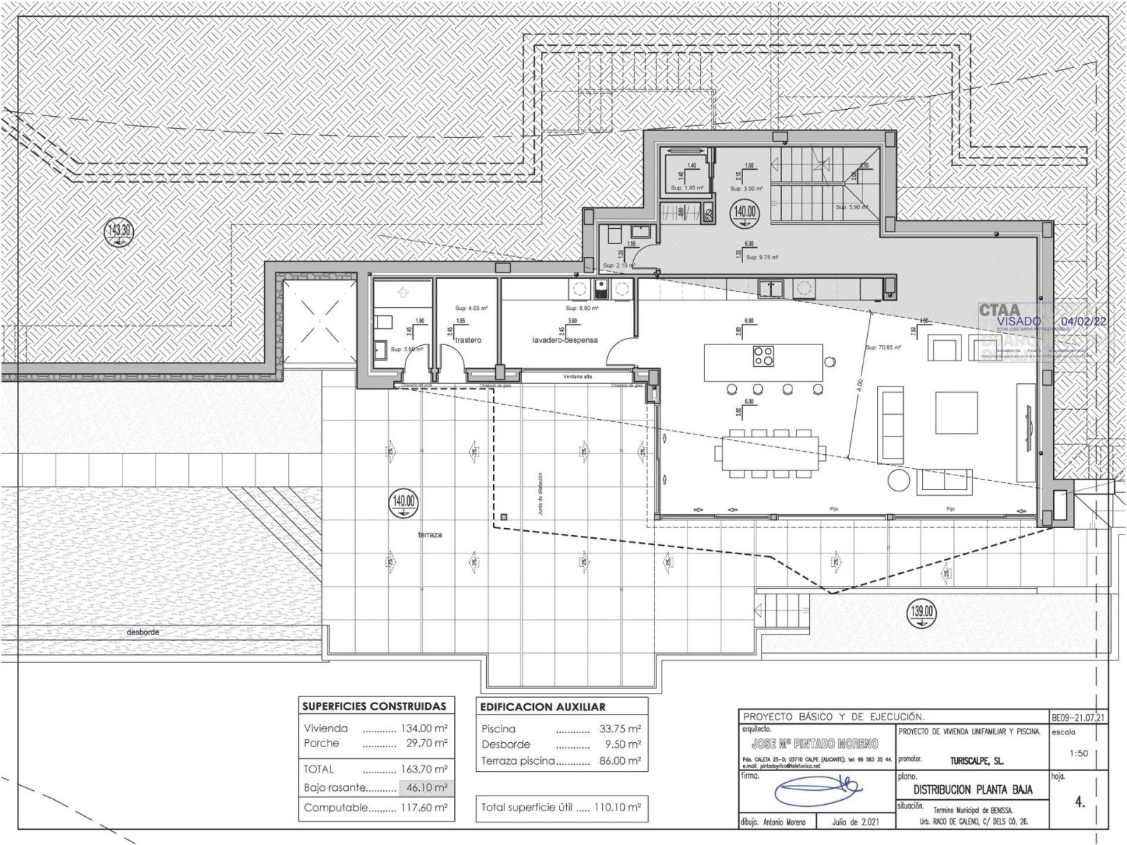 Villa en Venta en Benissa