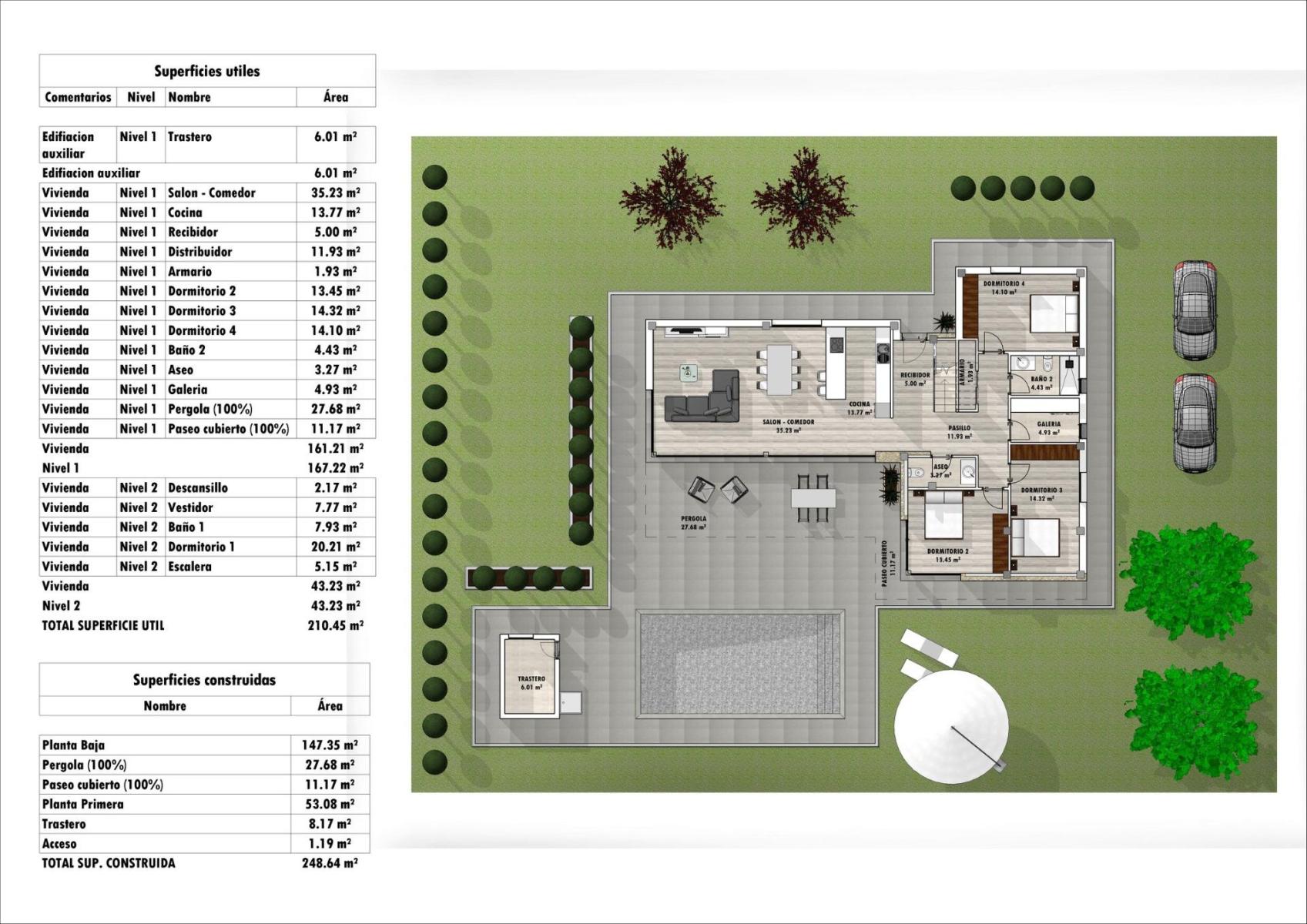 Villa en Venta en Aspe