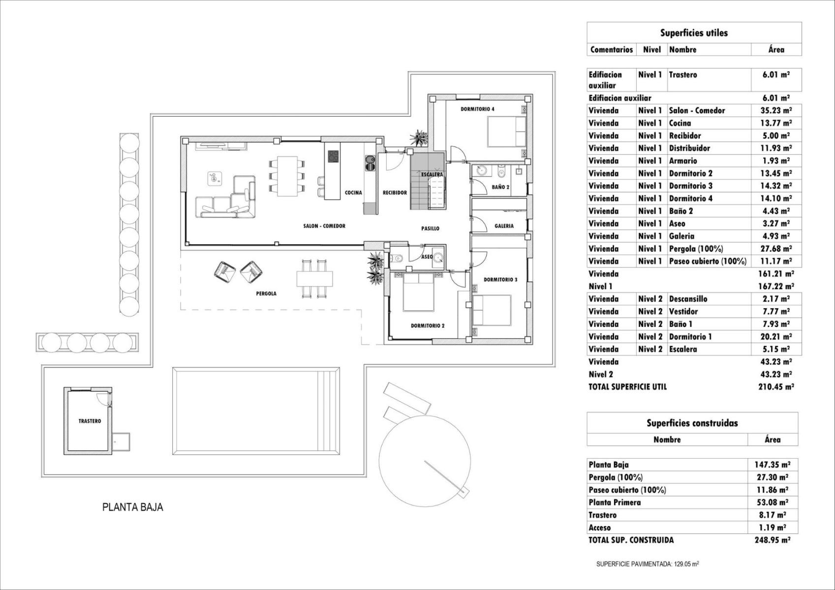 Villa en Venta en Aspe