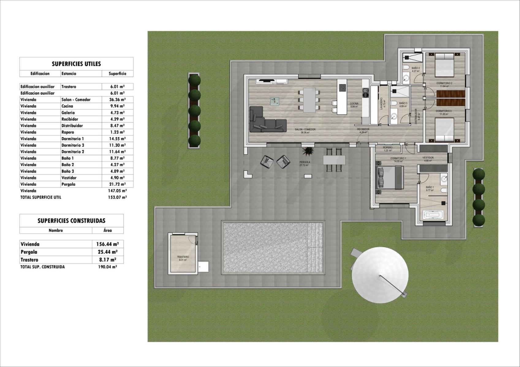 Villa en Venta en Aspe