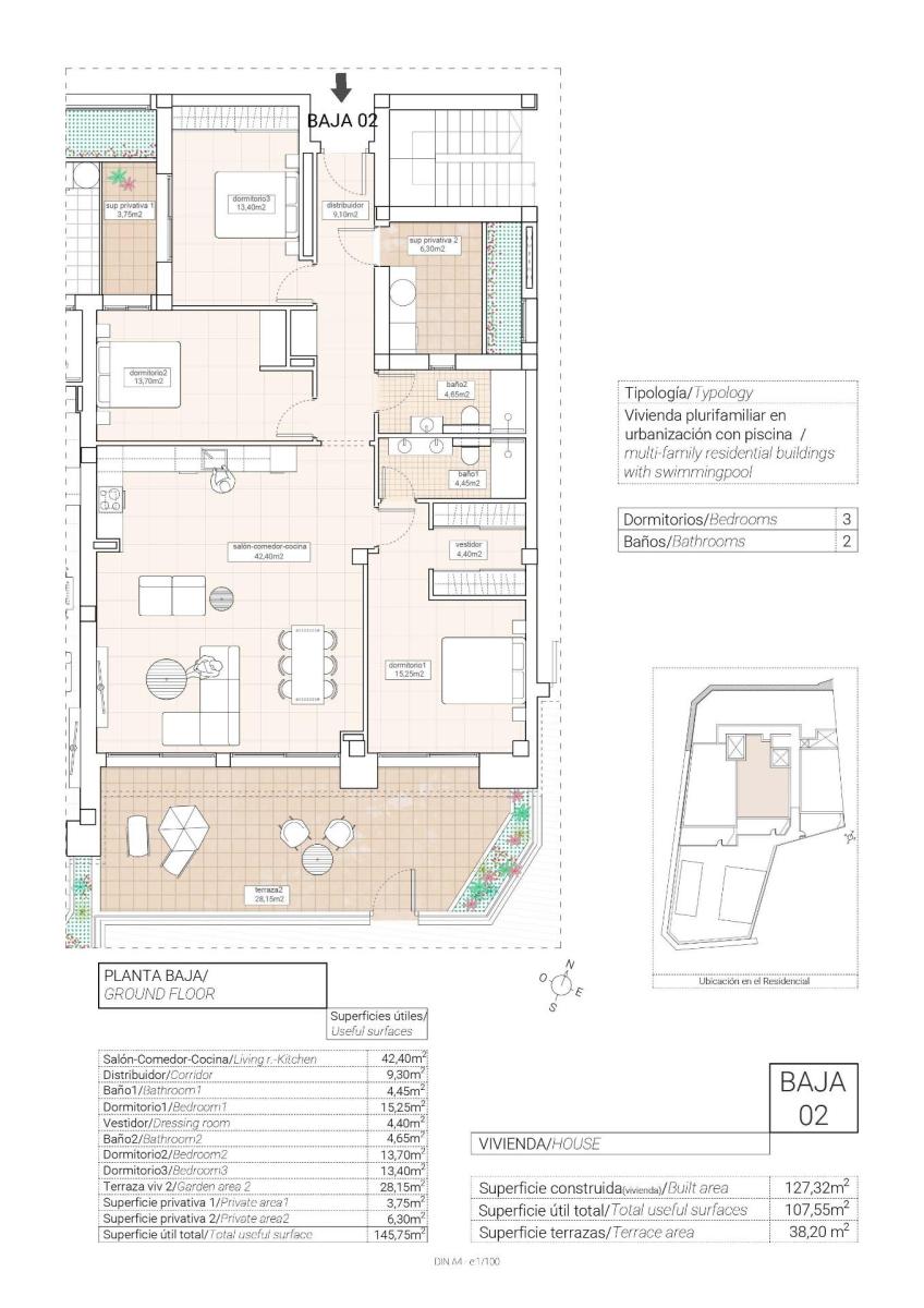 Apartment for Sale in Hondón de las Nieves