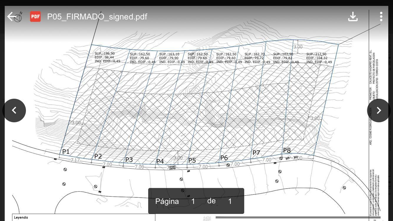 Plot for Sale in Torrox
